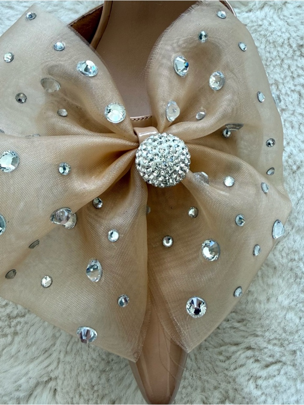 NEW!!! Jeffrey Campbell women heel mules size with bow 9 US - Picture 3 of 6